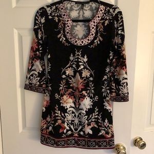 WHBM women’s floral tunic